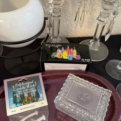 Misc candle & decor