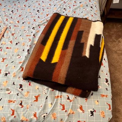 Lot 192 Southwestern throw