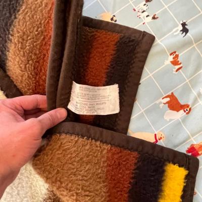 Lot 192 Southwestern throw