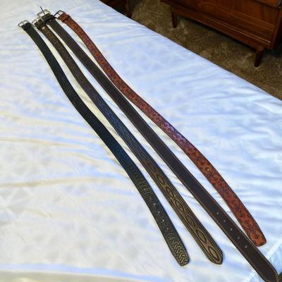 Lot 206 Lot of 4 belts