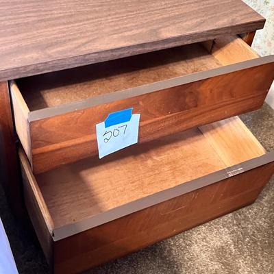 Lot 207 50s MCM night stand