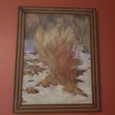 Untitled Glenn Raschick Painting (B2-KD)