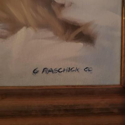 Untitled Glenn Raschick Painting (B2-KD)
