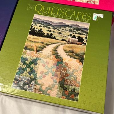 Lot 216 Quilt puzzles