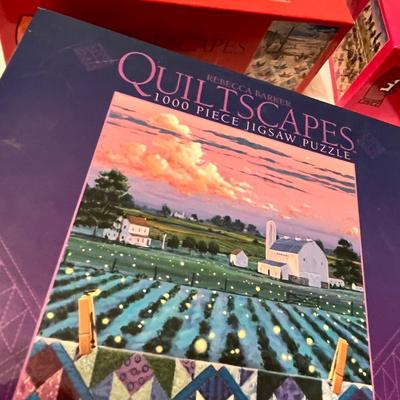 Lot 216 Quilt puzzles