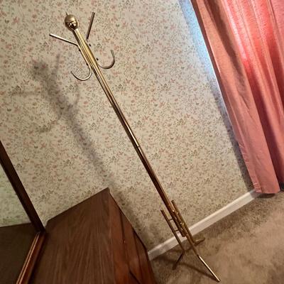 Lot 218 Brass Hall Tree