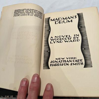 Mad Man’s Drum By Lynd Ward, Anamorphosis & Asheville Art Museum (D-RG)