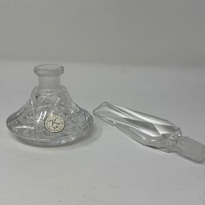 Bleikristall Clear Crystal Perfume Bottle