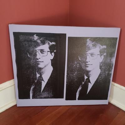 Bill Gates Painting by Doug (B2-KD)