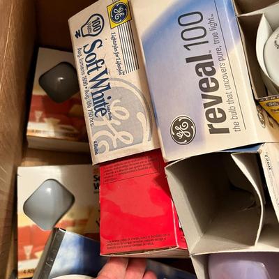 Lot 228 Box of light bulbs