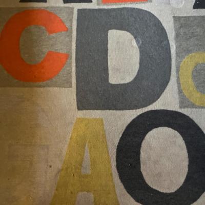 5’ x 8’ Letterpress Rug (D-MG)