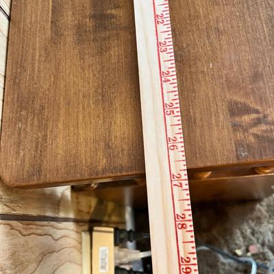 Lot 231 Ethan Allen side table