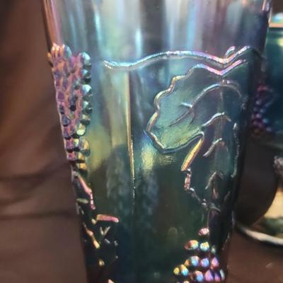 Grape pattern carnival drinkware