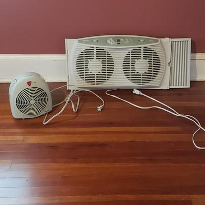 Holmes Window Fan and Pelonis Heater (B2-KD)