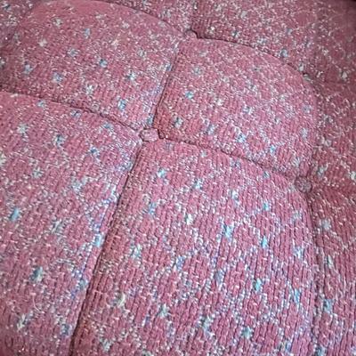 Lot 239 Vintage chair w/ ottoman