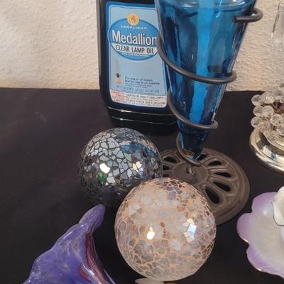 Blameless candlesticks, demitase cup