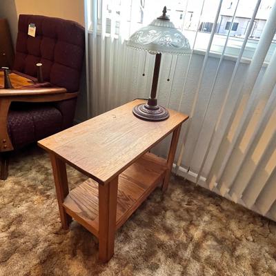 Lot 241 Table & Lamp