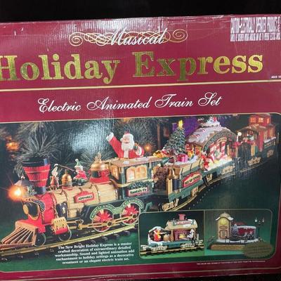 Holiday Express Christmas train set