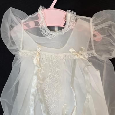 Vintage Baptismal Gown Sert