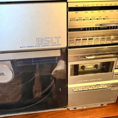 Lot 254 Hutch w/ stereos