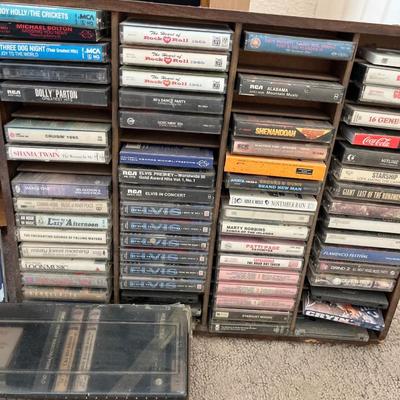 RCA Stereo. Stand, speakers, headphones, CDs & cassettes