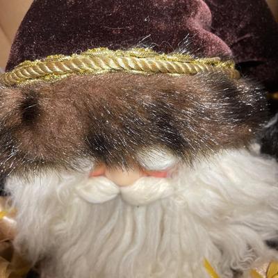 34” tall Santa decor