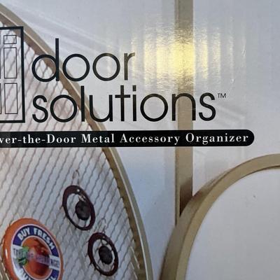 Over door, accessory organizer, table, three-piece wall art