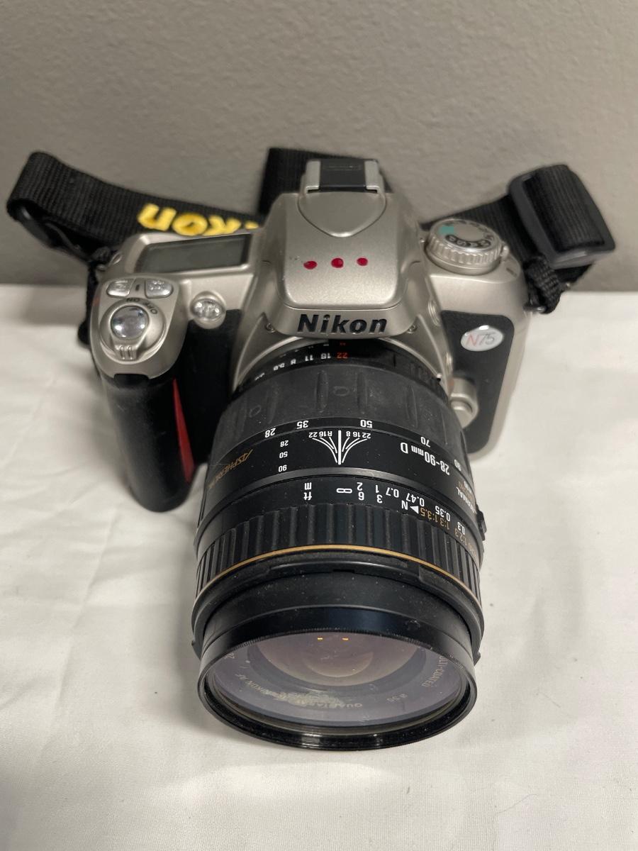 Nikon N75 camera