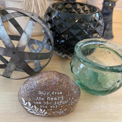 Renaissance Festival cups, misc decor