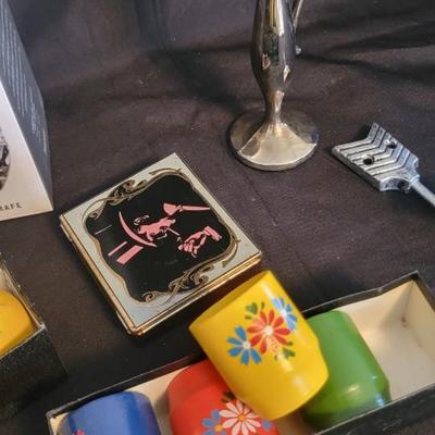 NIB Dublin Carafe, napkin rings plus