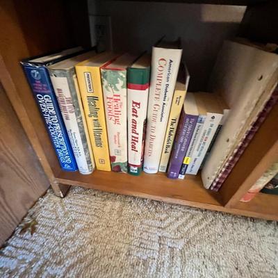 Lot 279 Shelf full of cook books