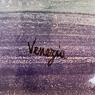 Signed Venezia Large Vase