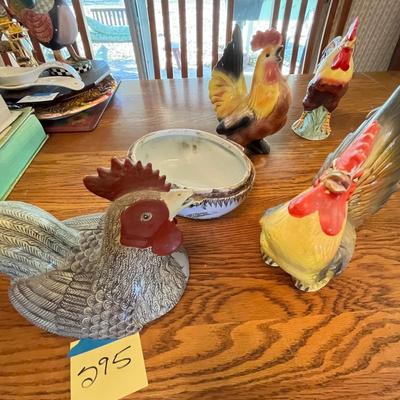 Lot 295 Chicken Figures