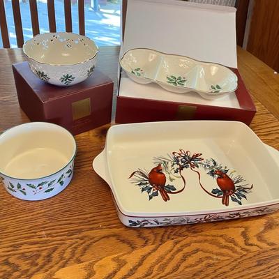 Lot 298 Lenox Christmas China