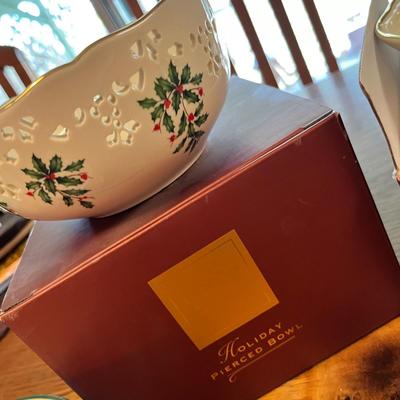 Lot 298 Lenox Christmas China