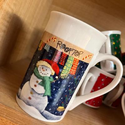 Lot 302 Christmas china set