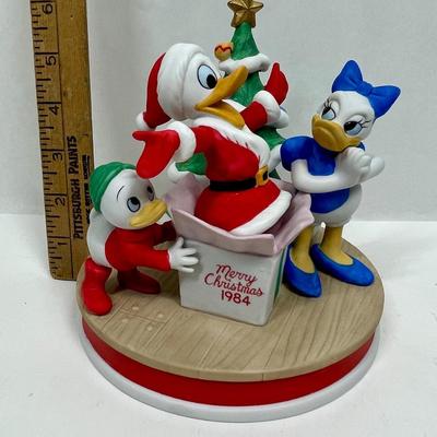 Disney Christmas 1984 Donald Duck as Santa
