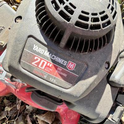 Lot 304 Yard Machine Lawn Mower