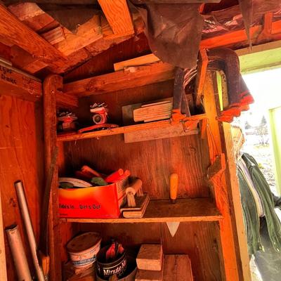Lot 307 Garden shed contents #2