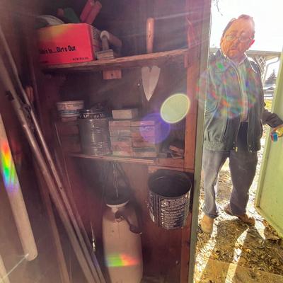 Lot 307 Garden shed contents #2