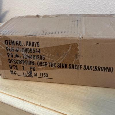 NIB over the sink shelf