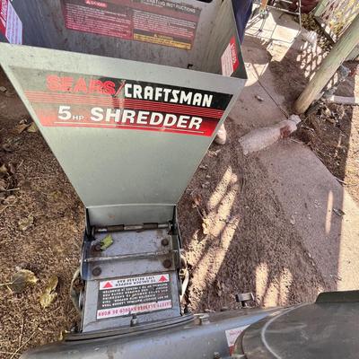 Lot 309 Craftsman Shredder