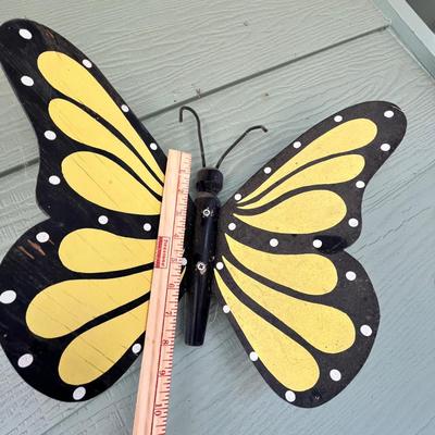Lot 311 Butterfly outdoor wall art