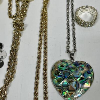 Fashion Jewelry Lot - 3 necklaces, 2 bracelets, & 1 ring