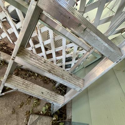 Lot 316 Aluminum ladder