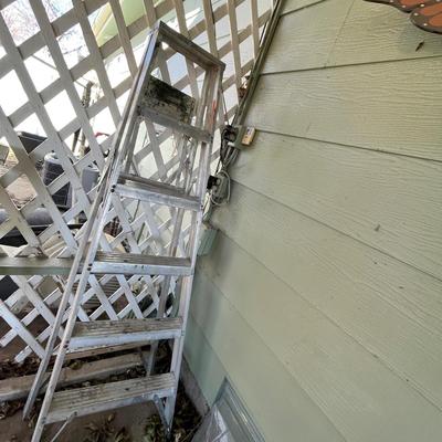 Lot 316 Aluminum ladder