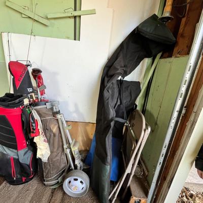 Lot 317 Golf & Fishing stuff