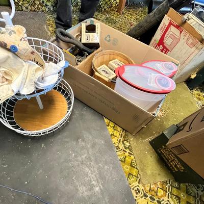 Lot 34 Large box of stuff