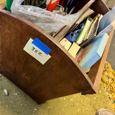 Lot 352 Magazine rack full
