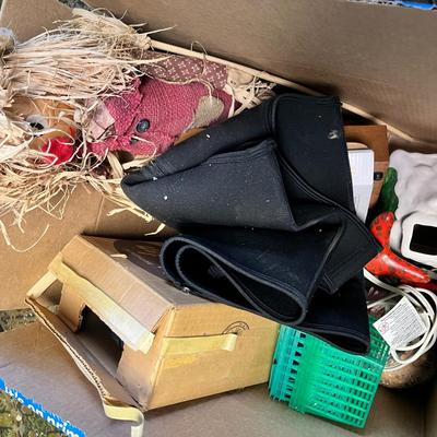 Lot 353 Lg box of household